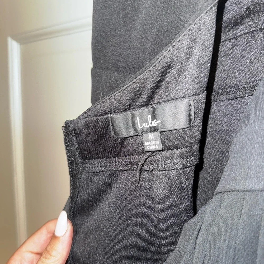 Lulu's Elegant Black Backless Maxi Dress - Picture 6 of 6